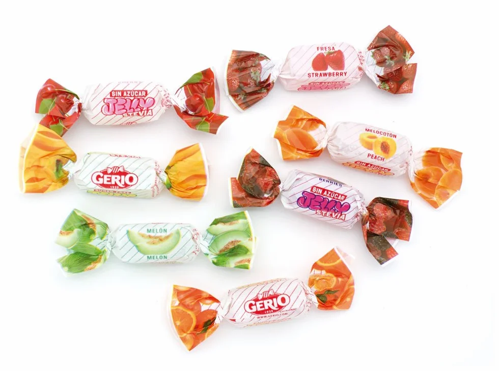 Gerio Gominolas Stevia Agar Frutas, 1000 Gramos