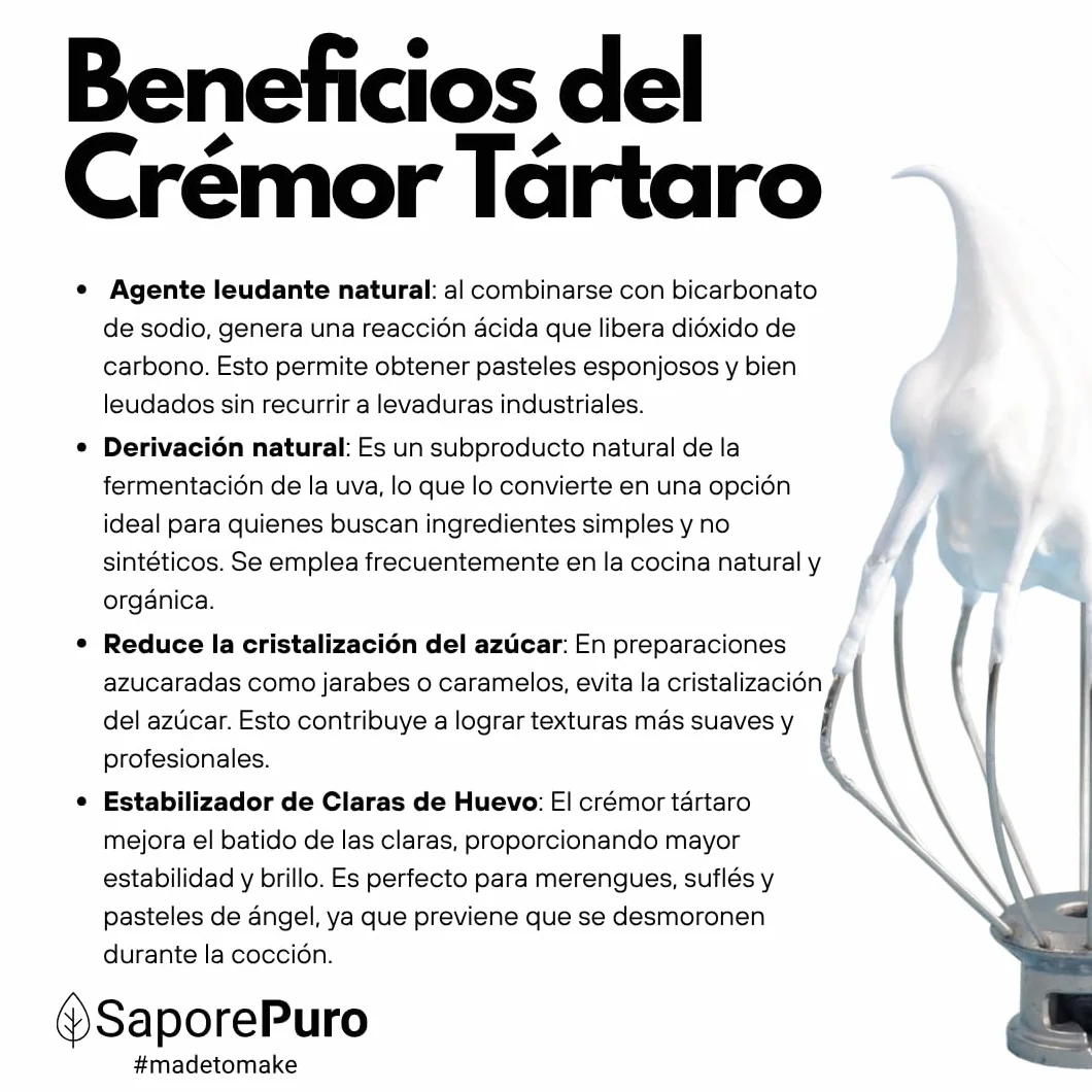 Cremor tártaro 1 kg