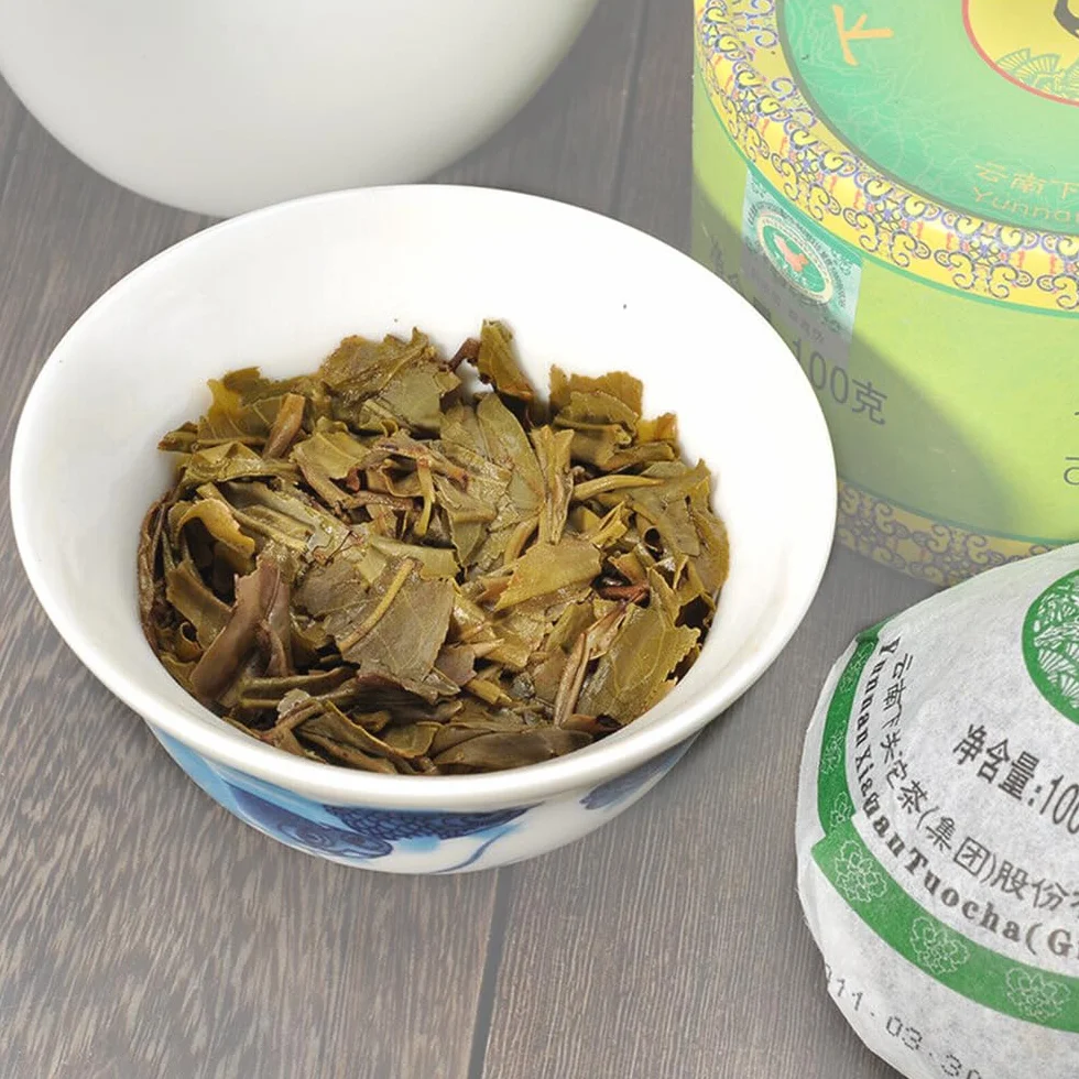 NanNuo Mountain Pu'er Tribute Tuocha Xiaguan Té de Puer Pu Erh 100g