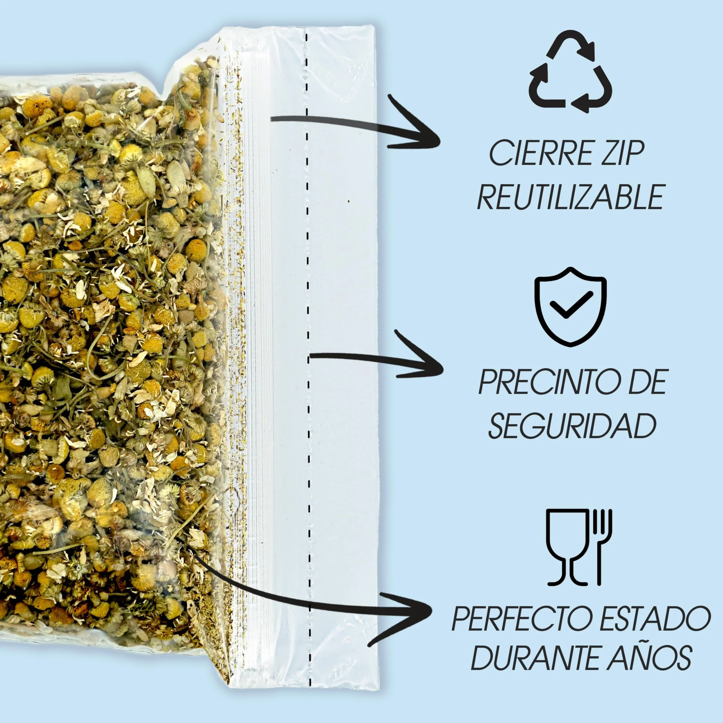 Flor de Jamaica 1kg - Té de Hibisco para Adelgazar, Reducir Hinchazón, Antioxidante Natural