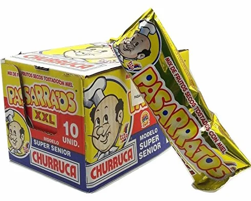 Churruca - Pasarratos XXL - mix de frutos secos tostados con miel - 10 Unid