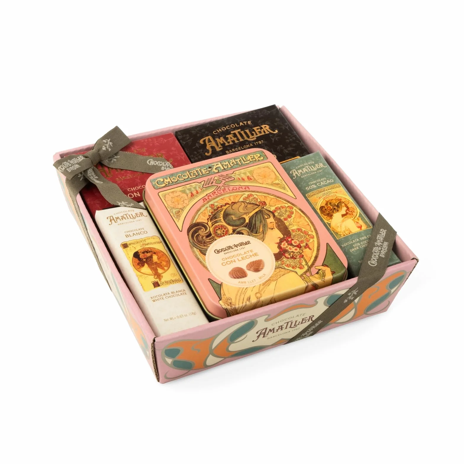 Chocolate Amatller Regalo Original Caja 236gr Variados