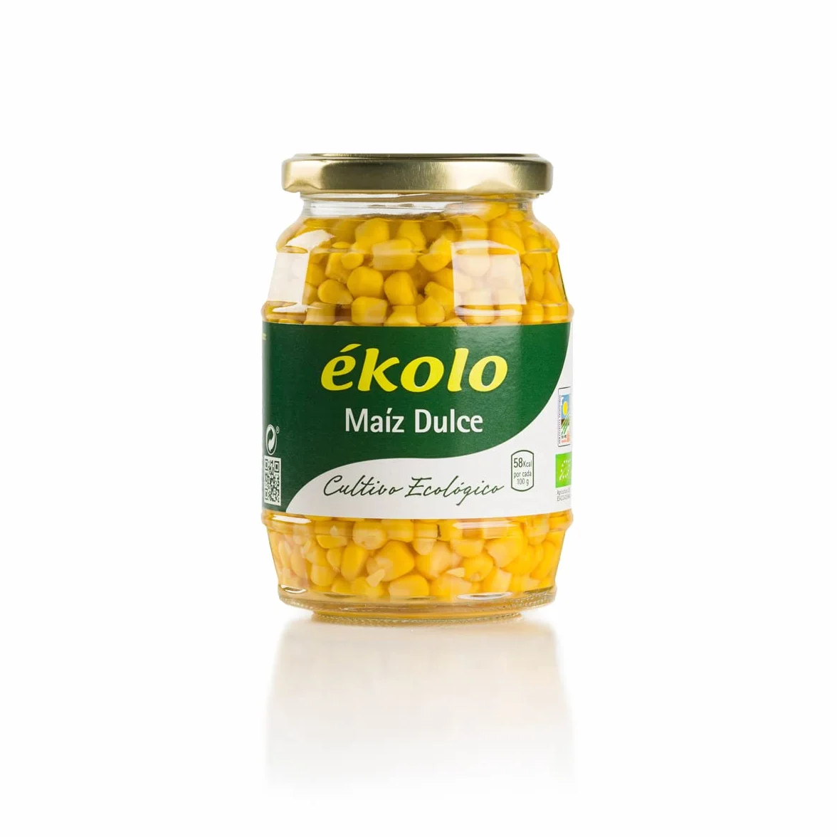Ekolo Maíz Dulce Bio, 6 Tarros, 340g 2040g