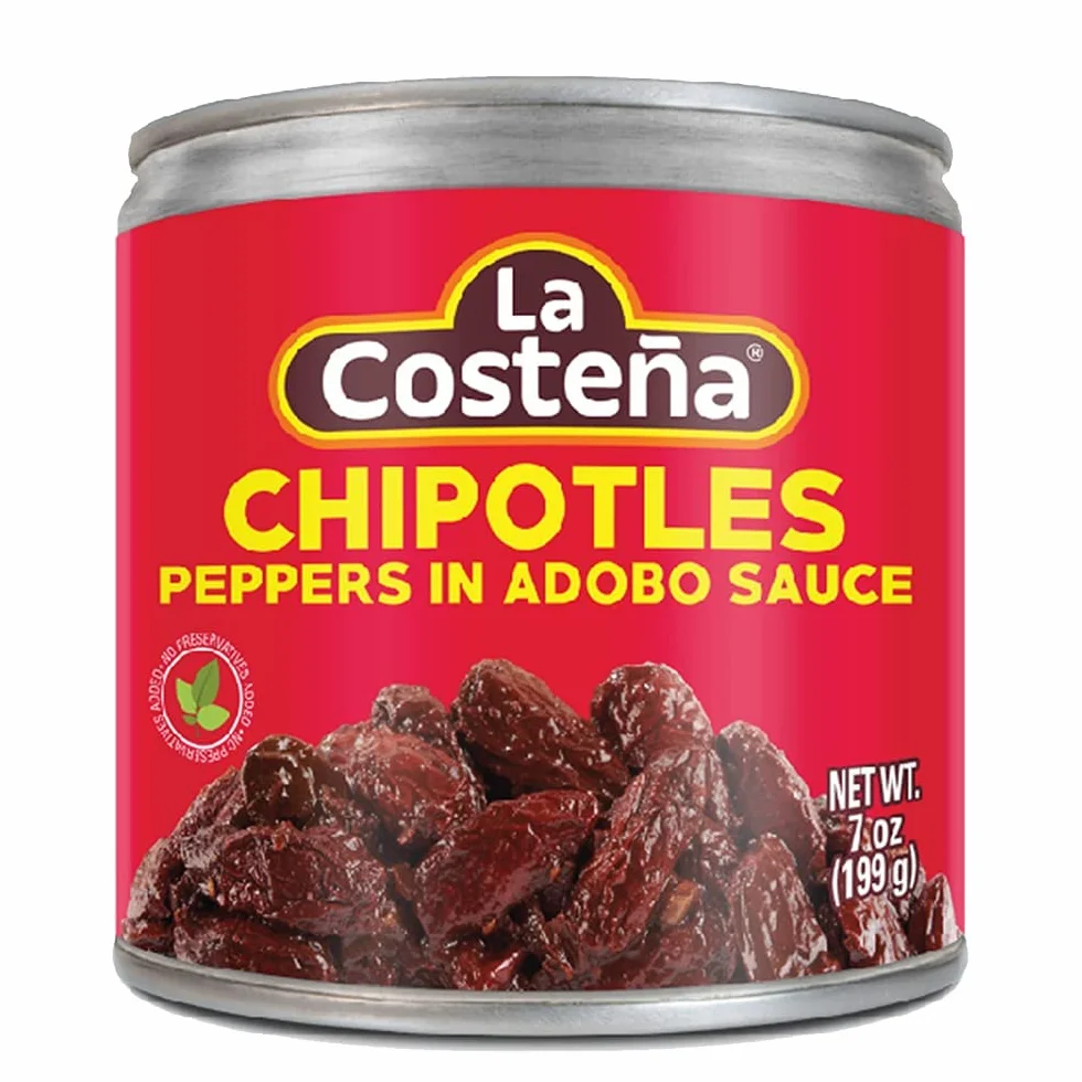 OsoRetail pack 6 latas de La Costeña Chipotle en Salsa Adobo 199g | 1,2kg