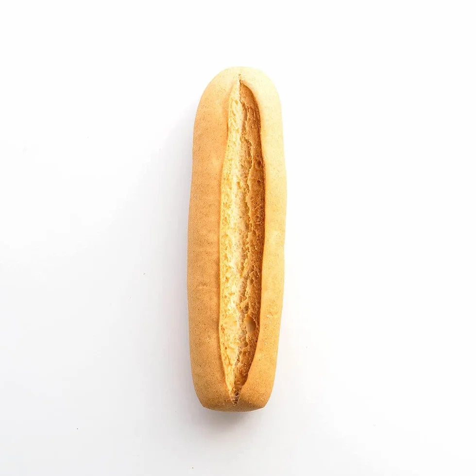 MDALEN Baguette Sin Gluten,12 Unidades, Sin Aceite de Palma, Apto para Celíacos, Elaborado en España