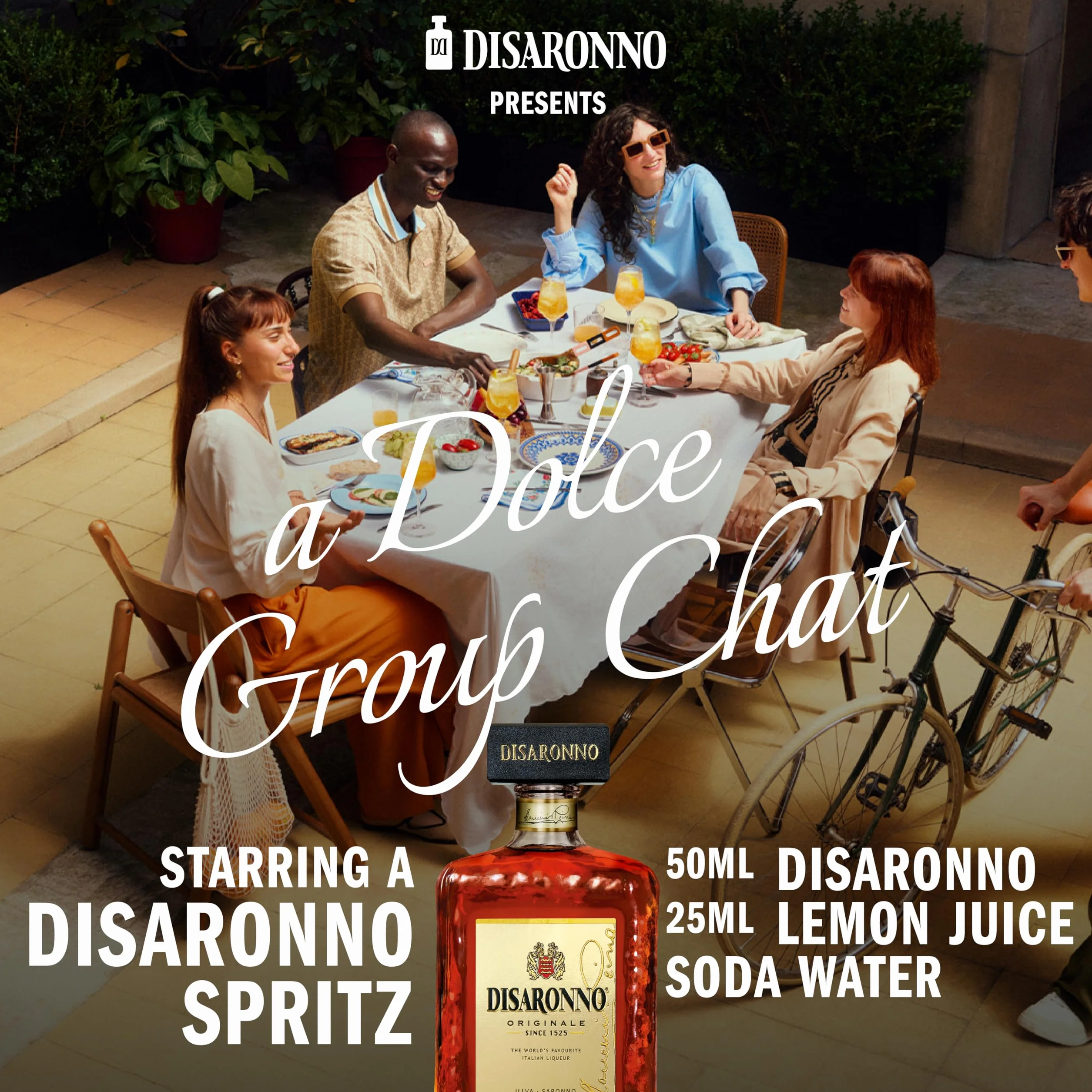 Disaronno Licor italiano Amaretto - licor elaborado a base de almendrina - 1 botella de 1L