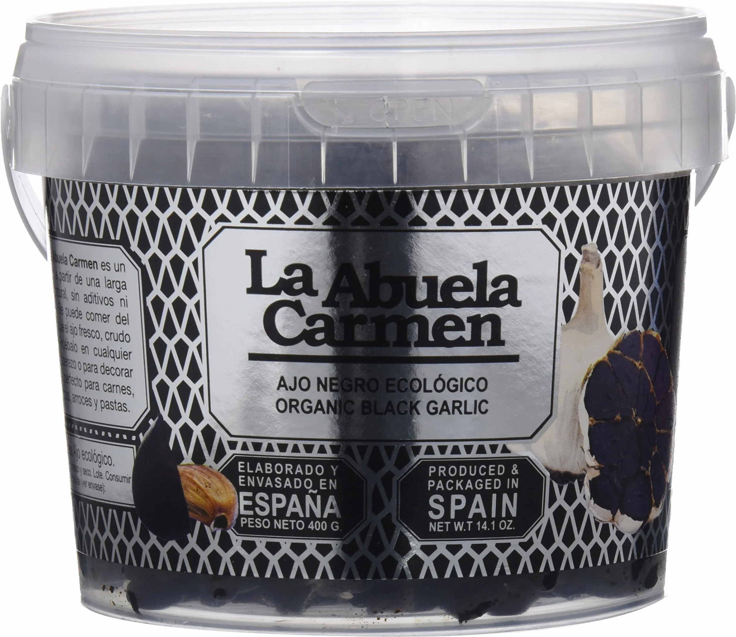 La Abuela Carmen Ajo Negro Ecológico, 400 Gramo