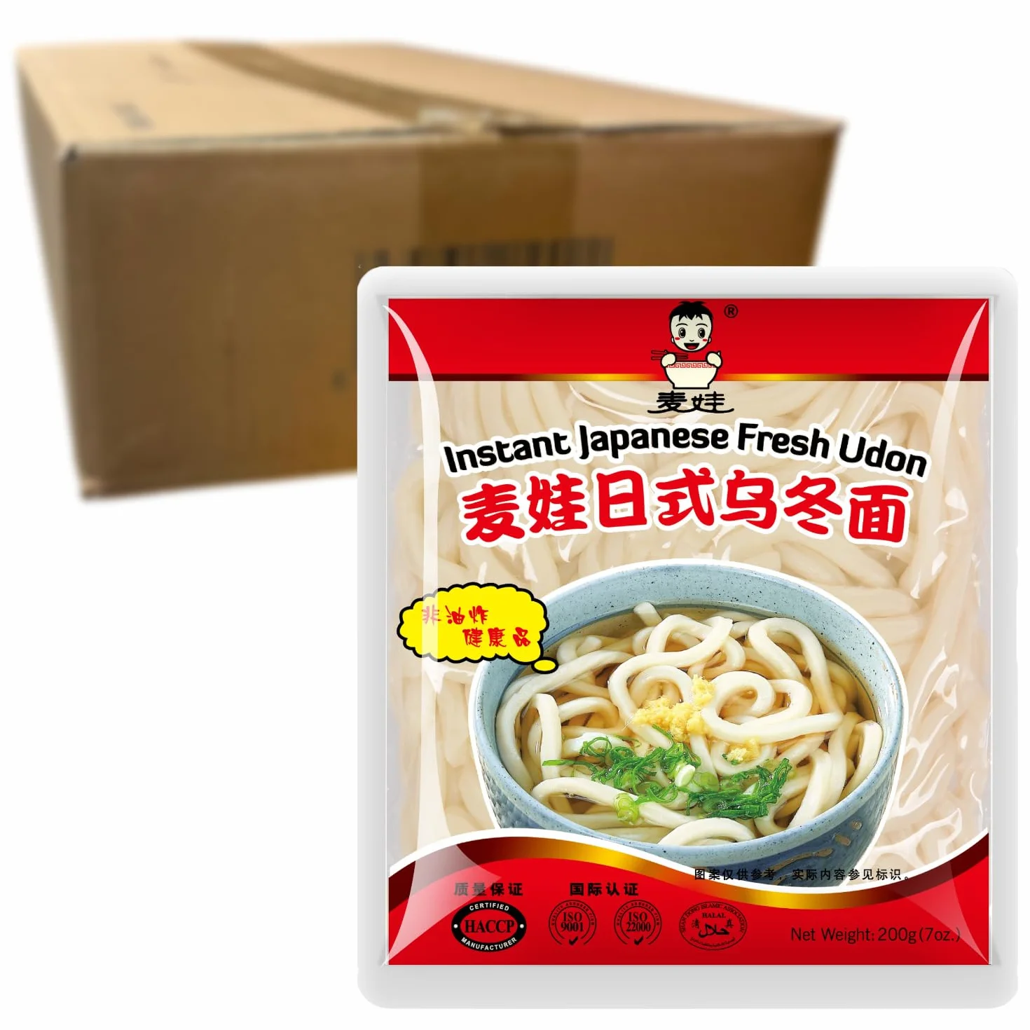 Wai Wai Udon Noodles, 30 X 200 GR, Multipack