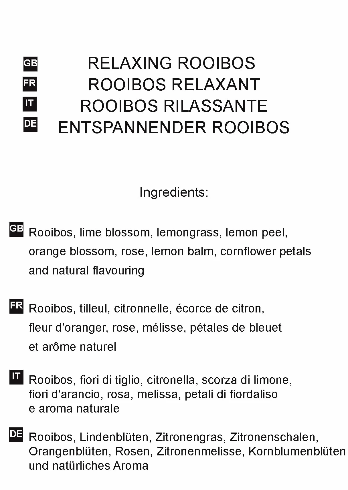 SABOREATE Y CAFE THE FLAVOUR SHOP Té Rooibos Relajante En Hoja Hebra A Granel Infusión Natural Adelgazante 500 gr