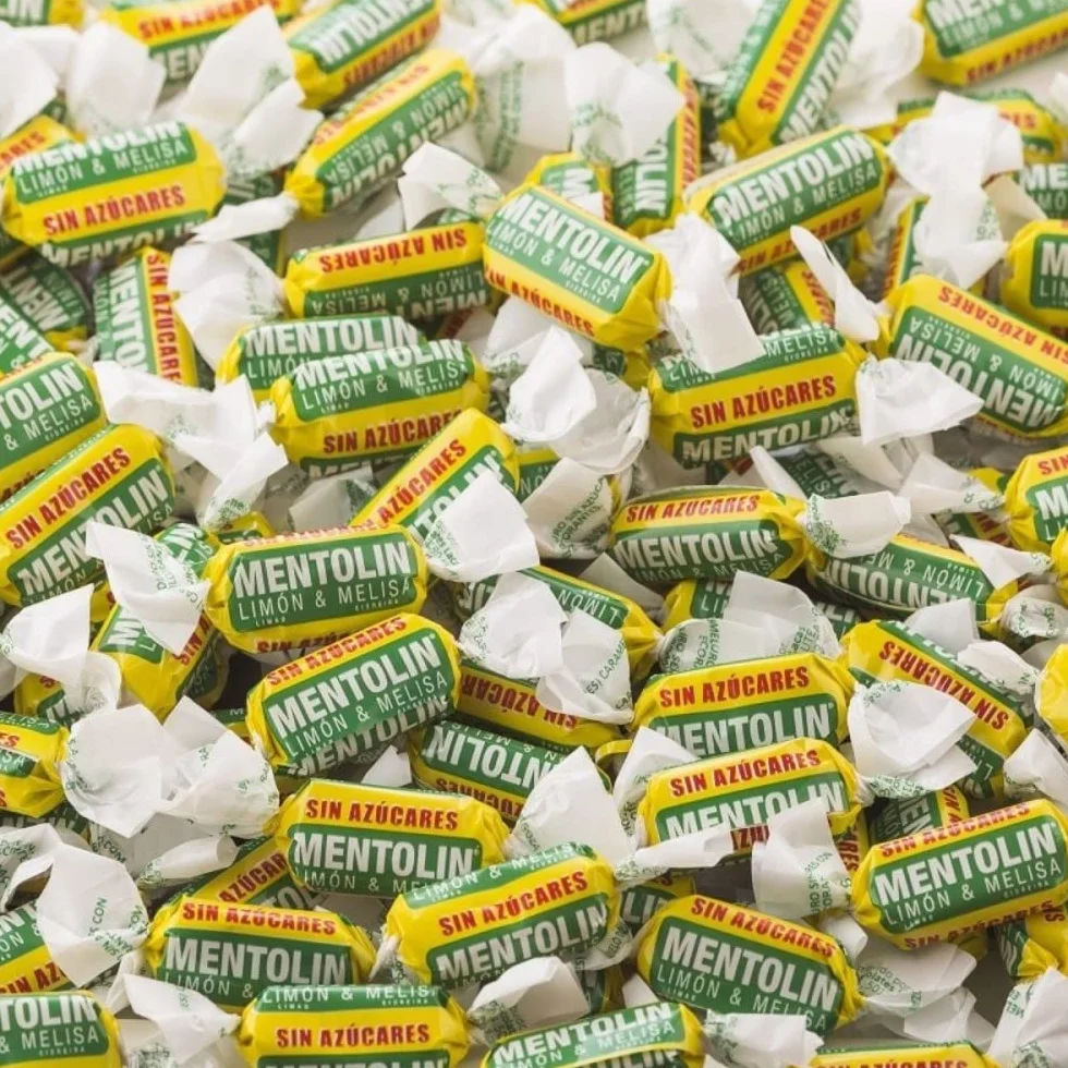 Mentolín Limón & Melisa Caramelo Balsámico sin Azúcar - 1000 gr