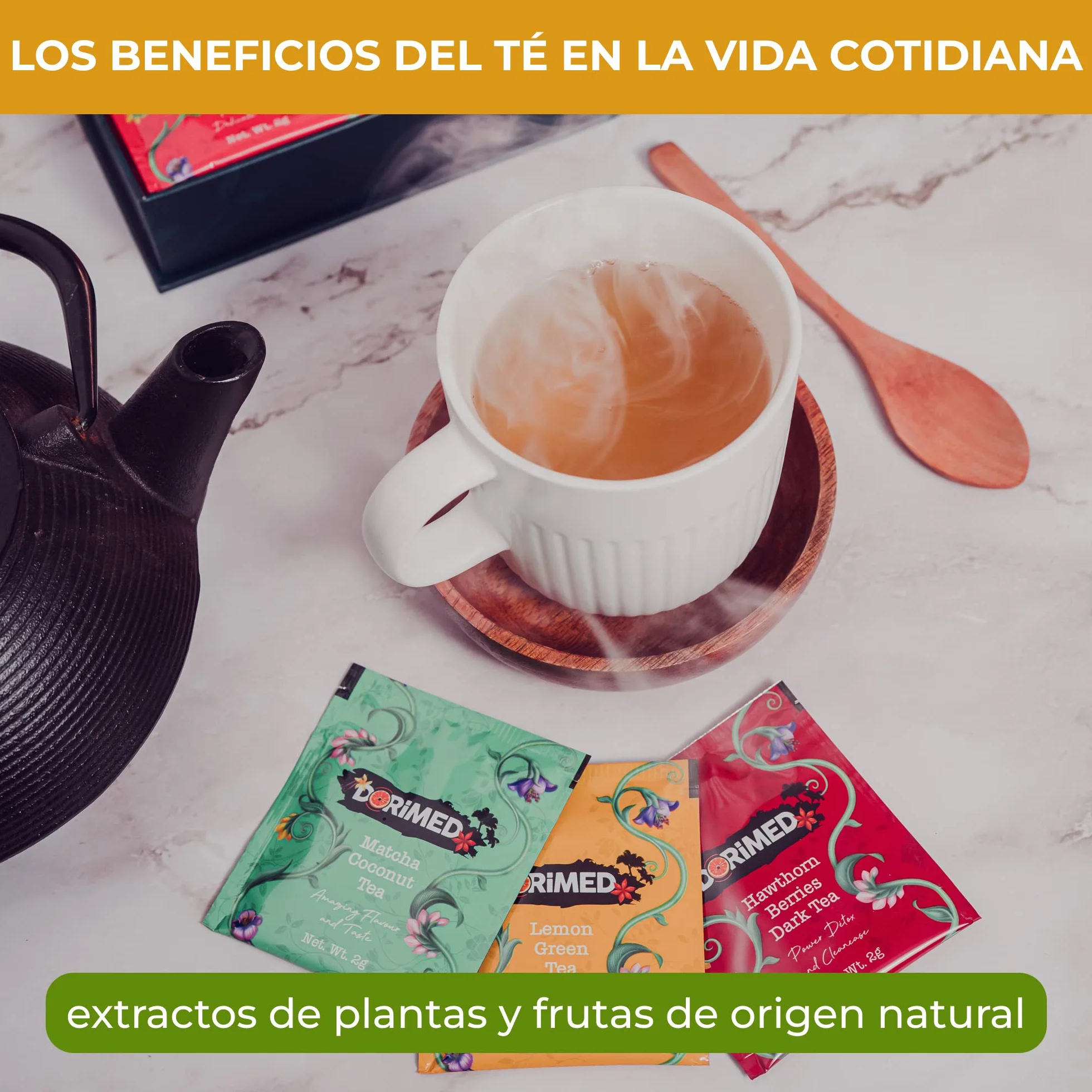 Caja de Degustación de Tés – Variedad de 12 Tés e Infusiones Aromatizadas (84 bolsas individuales) – Té Negro/Blanco/Verde/Matcha/Earl Grey/Oolong/Pu-Erh – Caja de Regalo - Tisanas