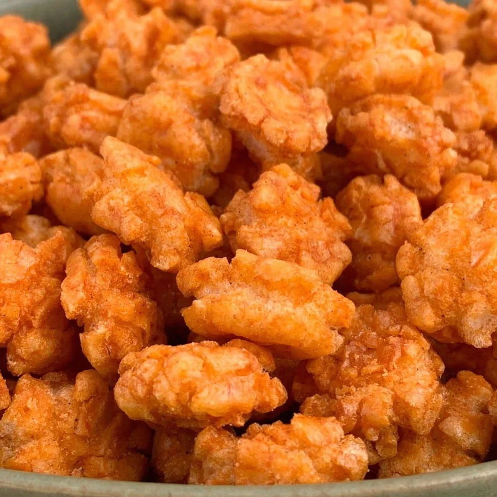NULTHY 1kg - Galletas de Arroz con Chili, Textura Crujiente Sabor Picante, Snack Saciante, Aperitivo Intenso