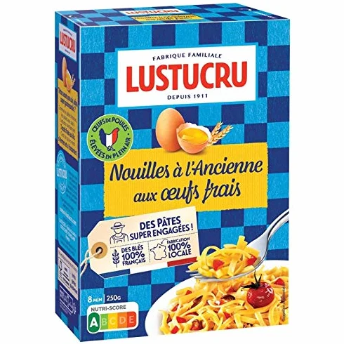 Lote de 4 nudos de huevos frescos 250g