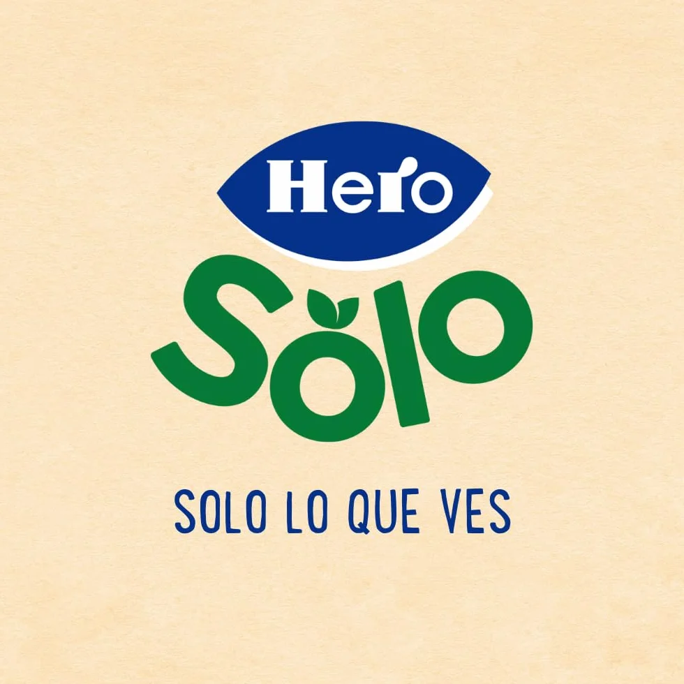 Hero Solo Tarrito Infantil Verduritas de la Huerta 235g Paquete de 12 Sin Aceite de Palma Sin Sal Añadida