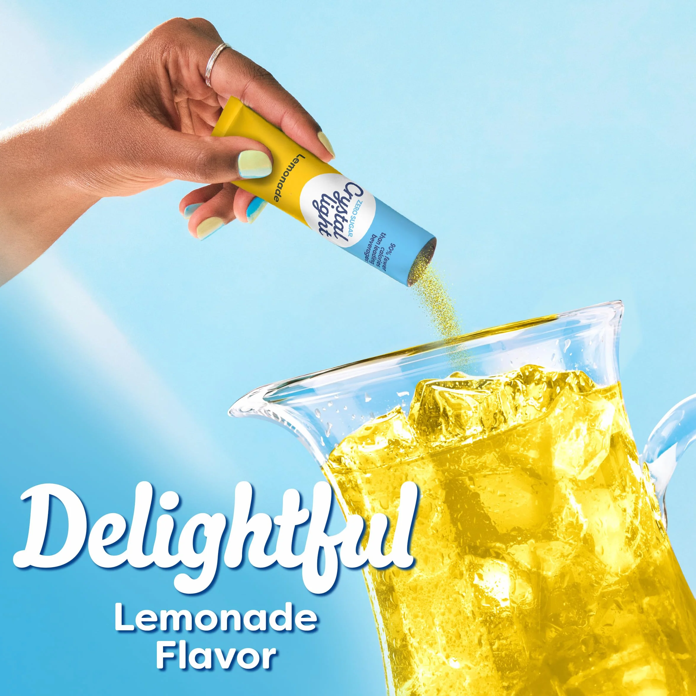Crystal Light Lemonade Drink Mix 3.2 oz Makes 12 qt
