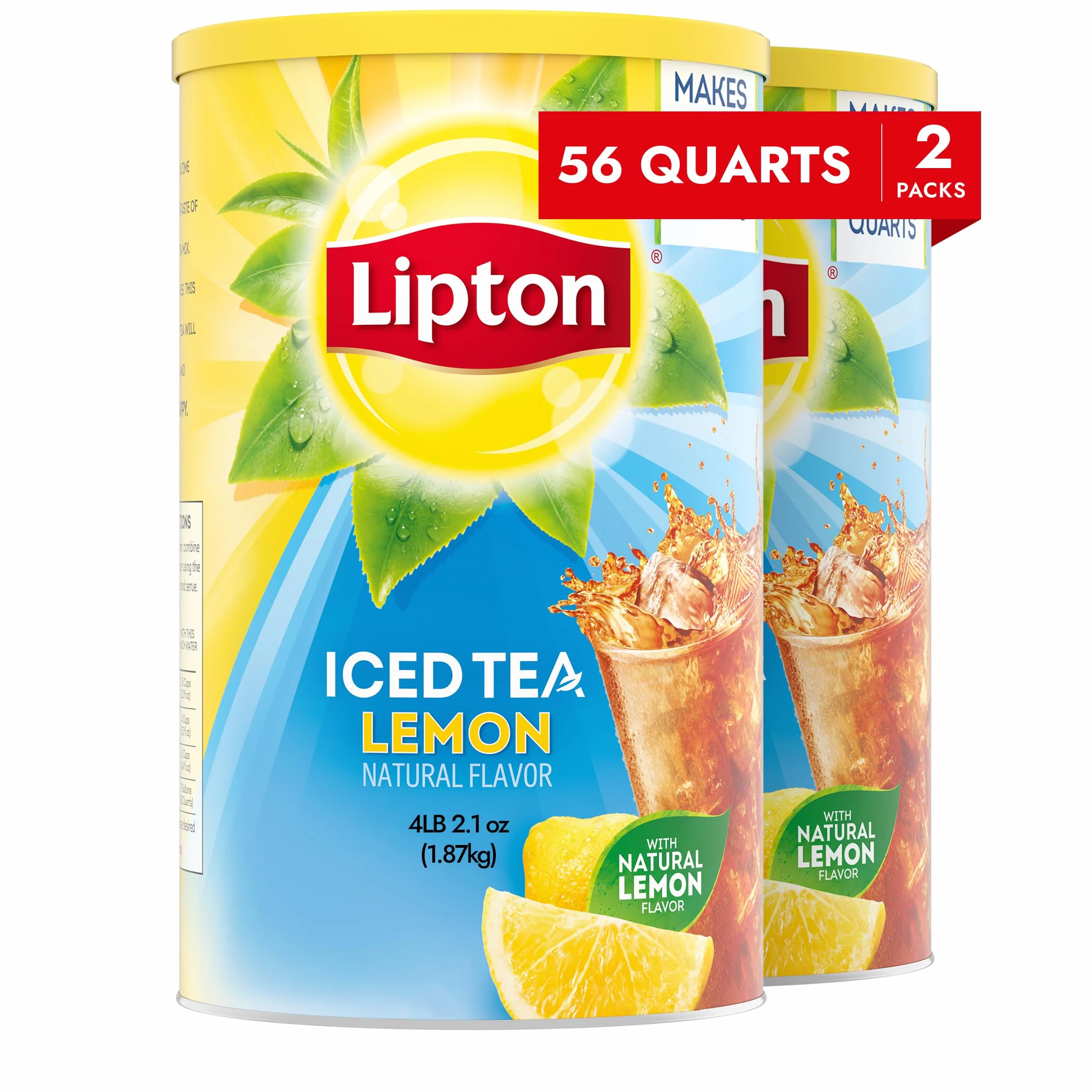 Lipton Té helado - Limón natural - 28 litros